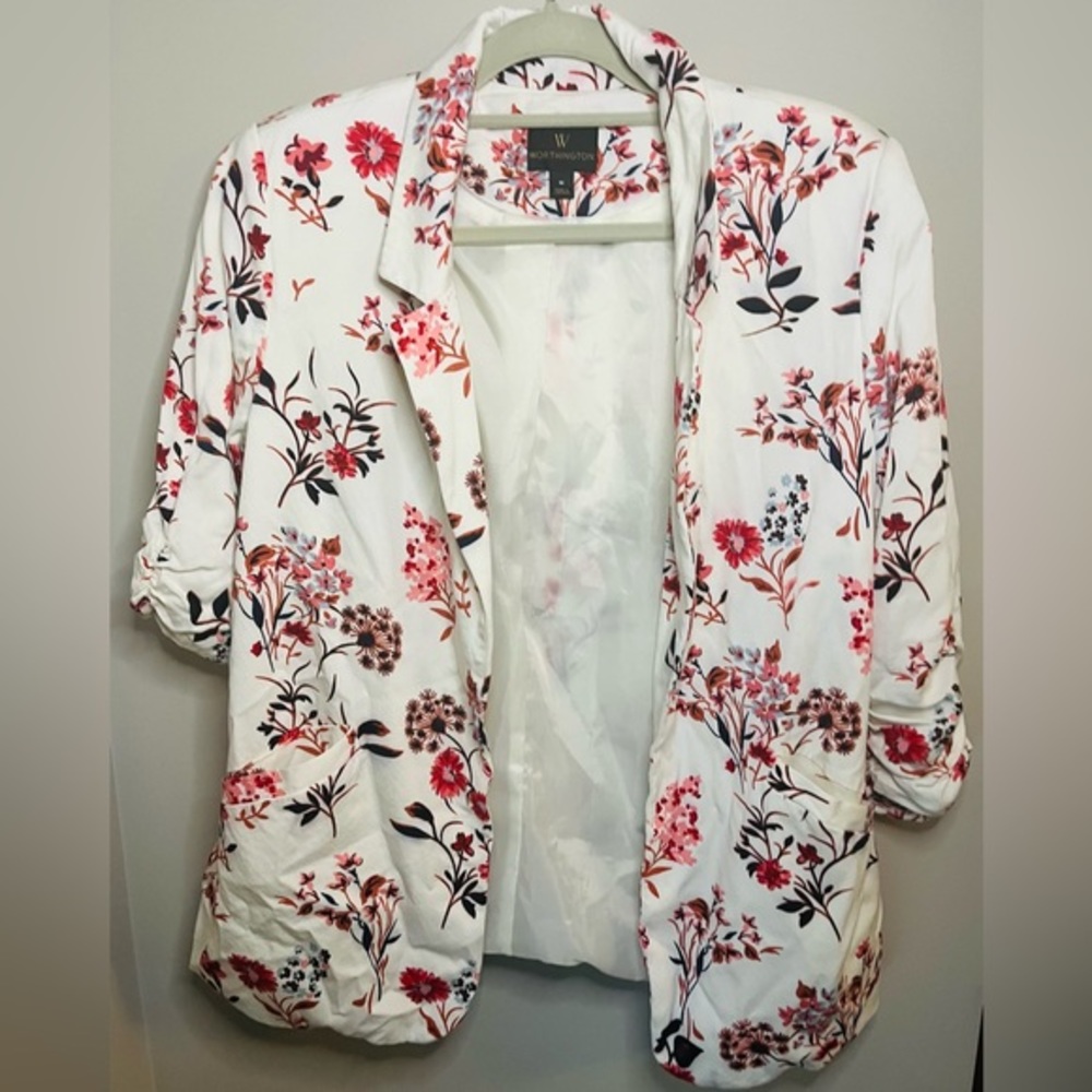 Floral Worthington Blazer